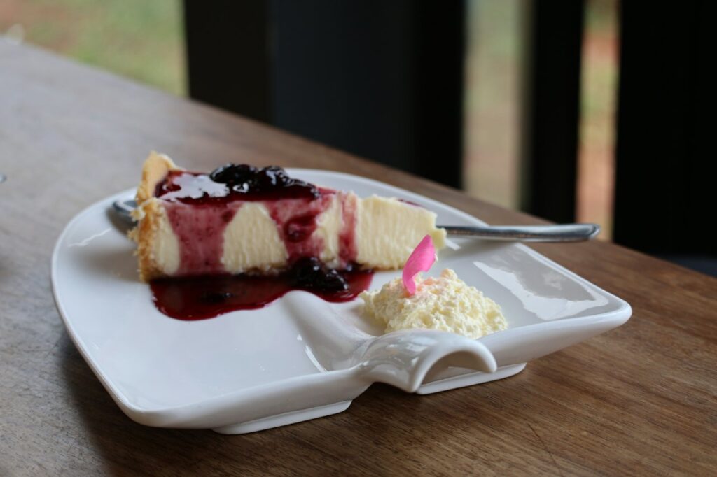 Ingresso Antecipado - Fatia Cheesecake de Frutas Vermelhas